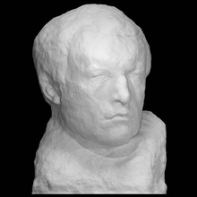 portrait nn nikolsky scan man 3d print model - Mito3D