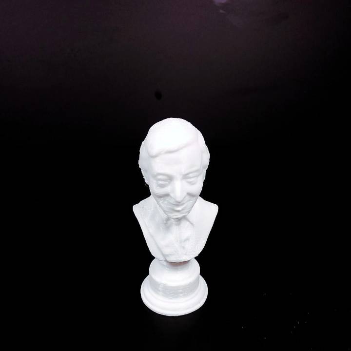 Nestor Ventilator Kunst Argentinien Kirchner Busto 3D print model - Mito3D