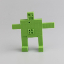 Kunst genial Roboter Spielzeug Spiele 3d Bildungs lernen 3d print model - Mito3D