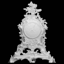 l'horloge pendule Rocaille analyse verre temps Paris France Impression 3D 3dscan d'or horloge héritage culturel louisxv 3d print model - Mito3D