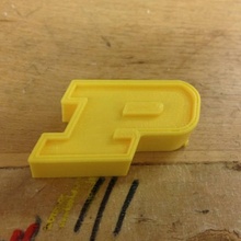 purdue logo fan arte Università Indiana 3d print model - Mito3D
