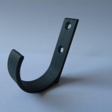 simple hook & garden screw 3d print model - Mito3D