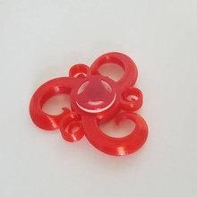 orchid toys & games fidget tinkercad spinner 3d print model - Mito3D