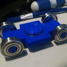 car spinner toys & games fidget tinkercad 3d print model - Mito3D