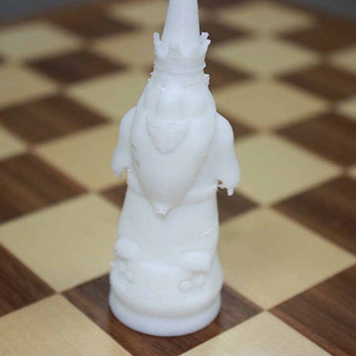 orman fantezi satranç seti tahta oyunları hayvan oyun bahçe hobi oyuncak 3D print model - Mito3D