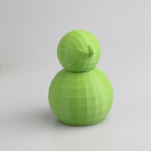 cameron snowman fan art educational 3d print model - Mito3D