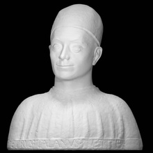 pietro talani escanear busto hombre mármol florencia italiano Washington DC lorenzo florentino 3d print model - Mito3D