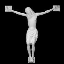 crucified scan man fullbody 3d print model - Mito3D