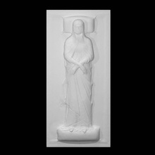 tomb relief bona savoy scan woman fullsize 3d print model - Mito3D