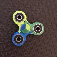 spinner multicolorido personalizado brinquedos jogos tinkercad 3d print model - Mito3D