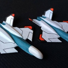 ar superioridade zangão tampo mesa avião aeronave jato 3d print model - Mito3D