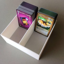 pequeno cartas deckbox inserir tampo mesa coberta 3d print model - Mito3D