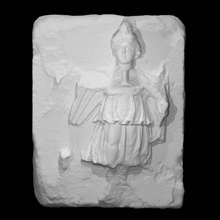 fragment winged deity scan man halfbody 3d print model - Mito3D