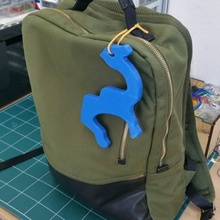 Maakmake deve bölüm askı 1 gadget'lar elektronik aksesuar sırt çantası kanca masa karakter duvar fahişe 3d print model - Mito3D