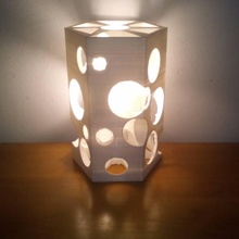 hexalamp & garden lamp 3d print model - Mito3D