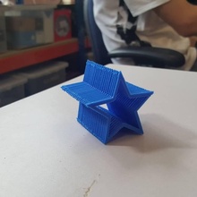 Estrela furtivo brinquedos jogos 3d print model - Mito3D