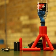agua cohete juguetes juegos 3d print model - Mito3D