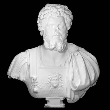 busto Septimio severus escanear hombre 3d print model - Mito3D