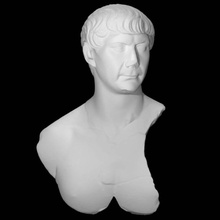trajano escanear busto hombre 3d print model - Mito3D