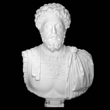 Marcus Aurelius taramak büst adam 3d print model - Mito3D