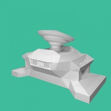 pretensioso Móvel comando Centro Construir 3d impressora robô tanque jogos guerra miniaturas 3d print model - Mito3D