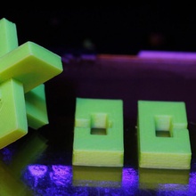 xyz quebra cabeça paramétrico brinquedos games 3d print model - Mito3D