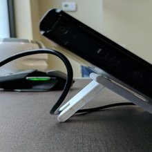 Nintendo interruptor impressão cobrando ficar pé aparelhos eletrônicos USB carregador carregar suporte pontapé 3d print model - Mito3D