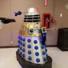 boyut Dalek baş hayran Sanat Kostüm oyunu doktor 3d print model - Mito3D