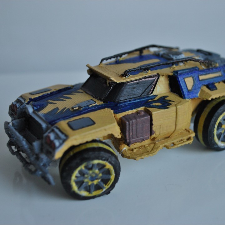 foguete liga saqueador brinquedos jogos carro brinquedo 3D print model - Mito3D