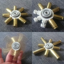 bullet shell spinner toys & games fidget 3d print model - Mito3D