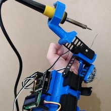 Portion Hände Operator automatisch Löten Werkzeug Yuval dascalu Garten helfende Chiperemix 3d print model - Mito3D