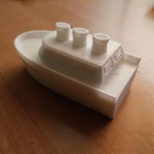 giocattolo barca giocattoli Giochi bambini galleggiante bambino piscina nuoto 3d print model - Mito3D