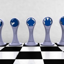uni chess board games competition-open-design-competition 3d print model - Mito3D