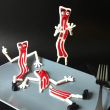 life bacon fan art food pig 3d print model - Mito3D