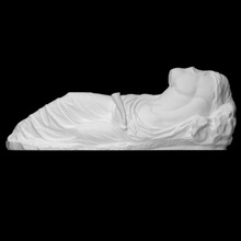 representación anas guadiana río escanear mujer medio cuerpo 3d print model - Mito3D