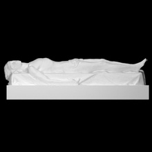reclinado Cristo Varredura corpo 3d print model - Mito3D