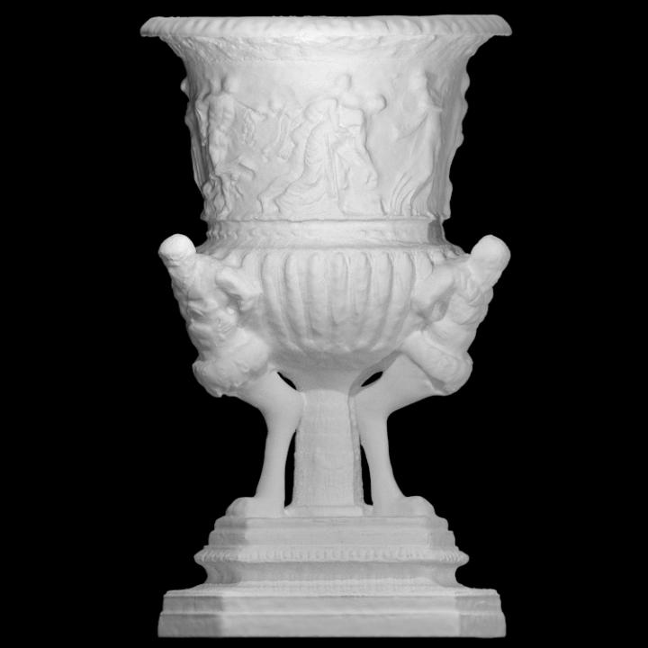 monumental vase scan marble private auction 3D print model - Mito3D