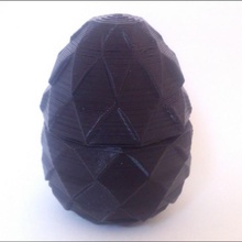 Ejderha Yumurta durum kılıf vidalar hayran Sanat vidalamak 3d print model - Mito3D