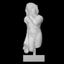 romano mármore cupido Varredura criança corpo 3d print model - Mito3D