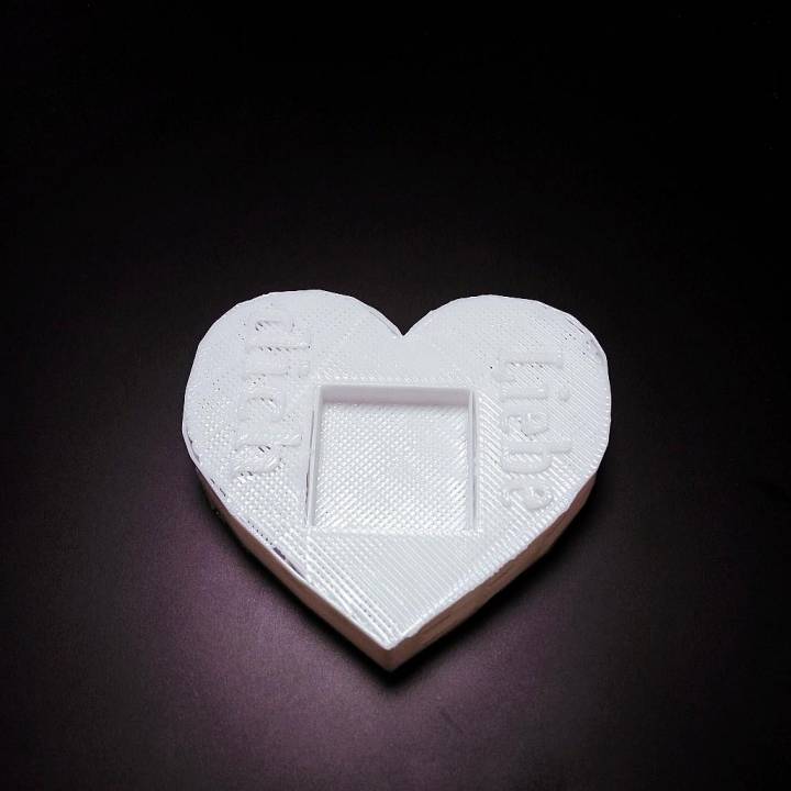 Herz geschenk Bahçe tinkercad 3D print model - Mito3D