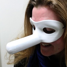 naranja mecánica máscara props cosplay dxchange halloween traje 3d print model - Mito3D