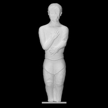 fragment male figure scan man halfbody 3d print model - Mito3D