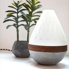 larme lampe 3d impression construire jardin DIY bois Imprimé 3D décor béton 3d print model - Mito3D