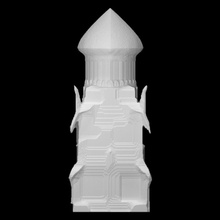 monumental arquitetônico fragmento florença Varredura arquitetura monumento tamanho real 3d print model - Mito3D