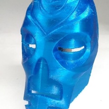 Skyrim dragon prêtre masque accessoires cosplay costume Halloween soutenir réplique aîné parchemins née 3d print model - Mito3D