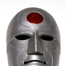 amon mask fashion & accessories anime cartoon costume cosplay villain korra kabuki legend 3d print model - Mito3D