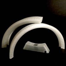 geschnitten LED Ring Lampe 2 4 Teile schonen 3d print model - Mito3D