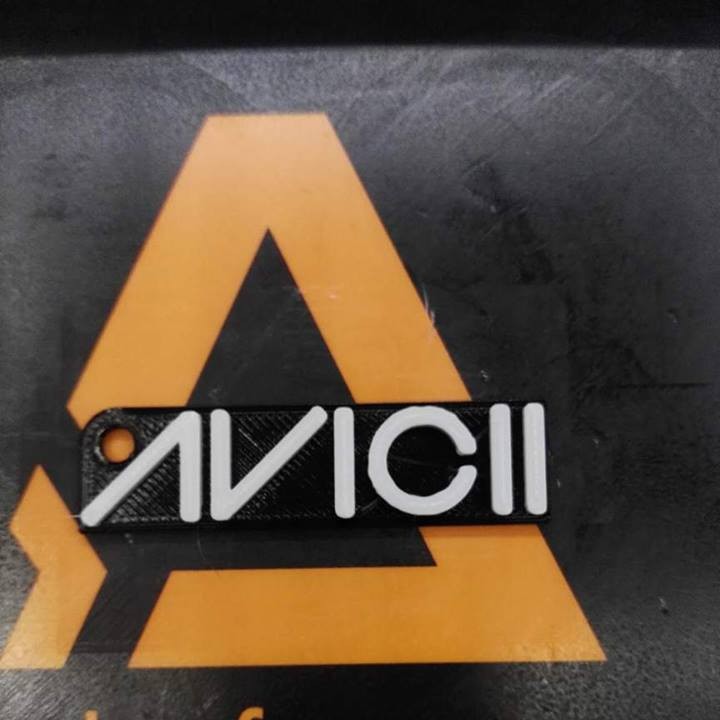 avicii keychain fashion & accessories 3D print model - Mito3D