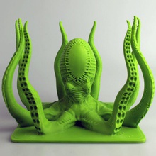 octopus fan art ocean sea marine 3d print model - Mito3D