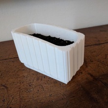 Lesena plantador jardim tinkercad 3d print model - Mito3D